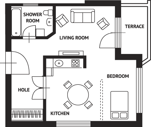 Apartment Plan AA1